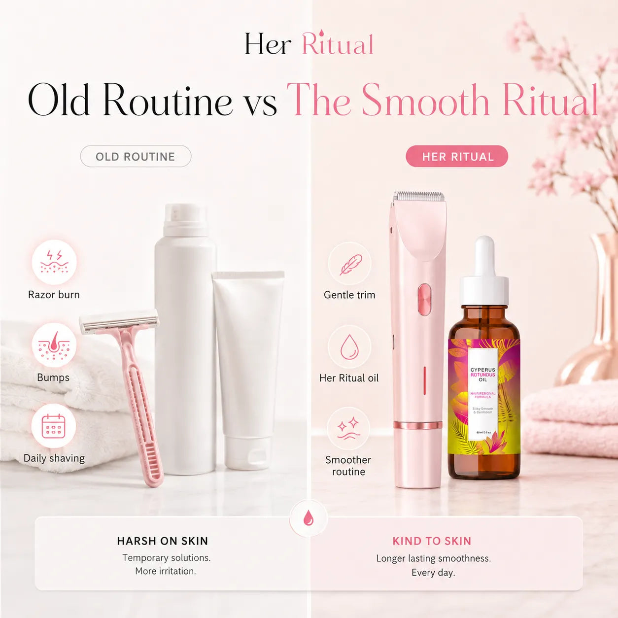Her Ritual - SmoothShave Trimmer™