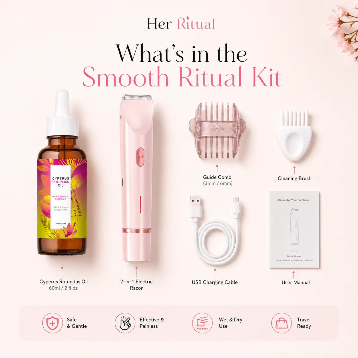 Her Ritual - SmoothShave Trimmer™